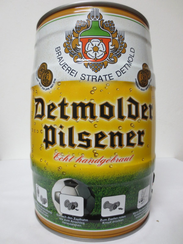 Detmolder Pilsener für ein spritziges Fussball-Erlebnis