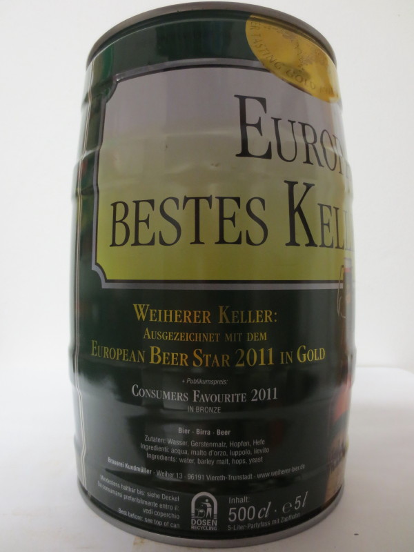 Weiherer EUROPAS BESTES KELLERBIER