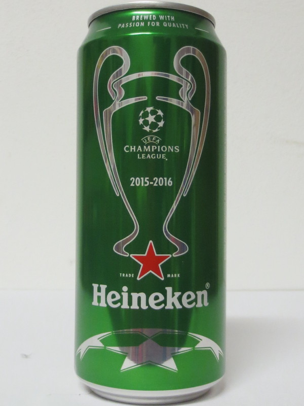 Heineken UEFA CHAMPIONS LEAGUE 2015-2016 (40cl)