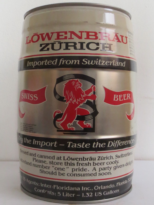LÖWENBRÄU ZURÜCH Imported from Switzerland (Switzerland) Nr.4