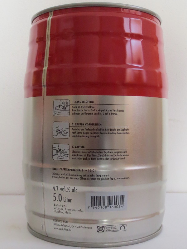 SOLOTHURNER BIER 11 ÖUFI HELLES LAGER (Switzerland) Nr.2