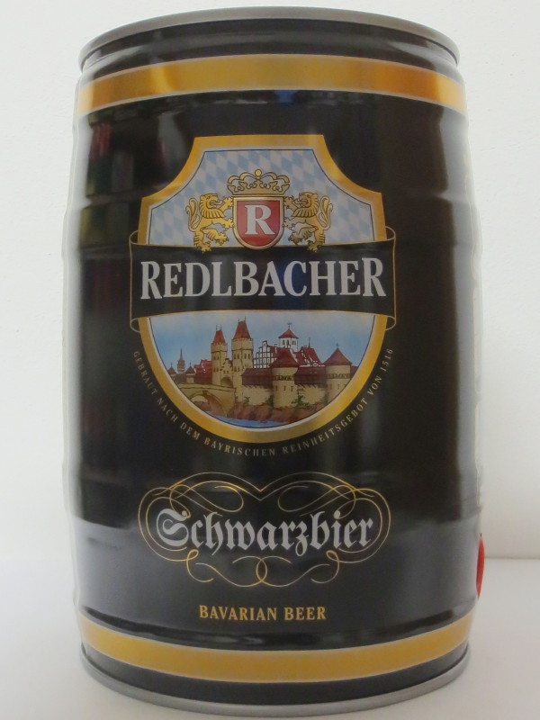 REDLBACHER Schwarzbier BAVARIAN BEER