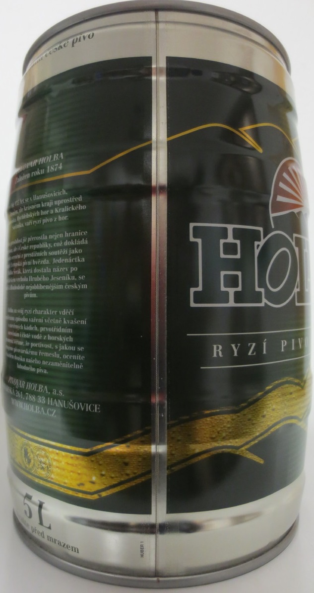 HOLBA RYZÍ PIVO Z HOR č.1