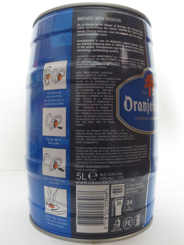 Oranjeboom PREMIUM LAGER BEER