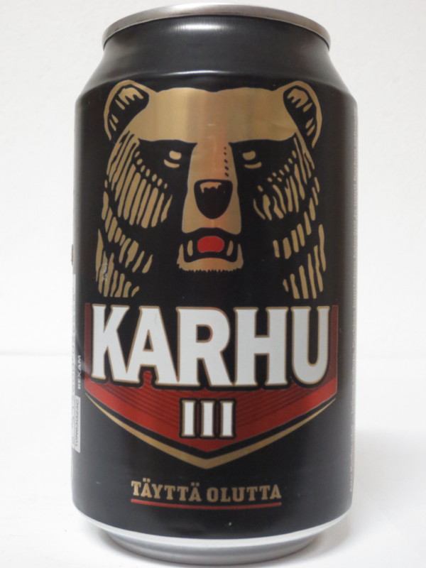 KARHU III TÄYTTÄ OLUTTA (33cl)