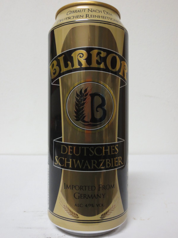 BLREOR DEUTSCHES SCHWARZBIER IMPORTED FROM GERMANY (50cl) (B/O) Nr.1