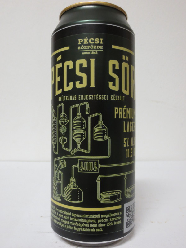PÉCSI SÖR PRÉMIUM LAGER (50cl) 