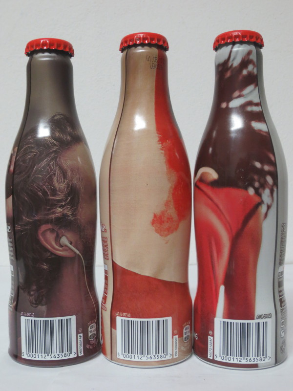 Coca Cola TASTE THE FELING SET 3 BOTTLES  (25cl) (AUSTRIA)