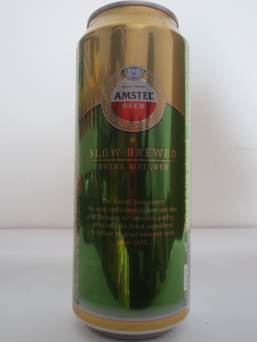 AMSTEL BEER SLOW BREWED EXTRA MATURED (50cl) (B/O)