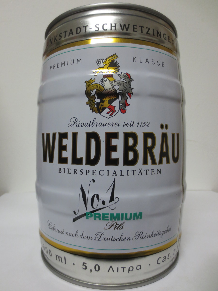 WELDENBRÄU BIERSPEZIALITÄTEN No.1 PREMIUM Pils