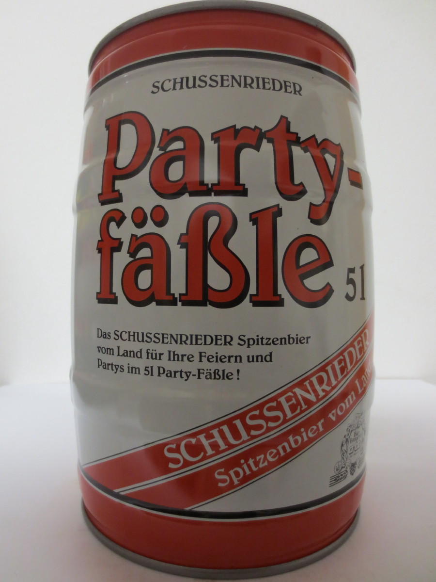 SCHUSSENRIEDER Party-fässle 