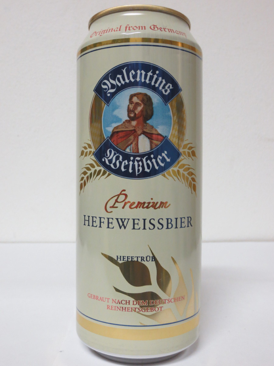 Valentins Weissbier Premium HEFEWEISSBER NATURTRÜB (50cl) (B/O) Nr.1 