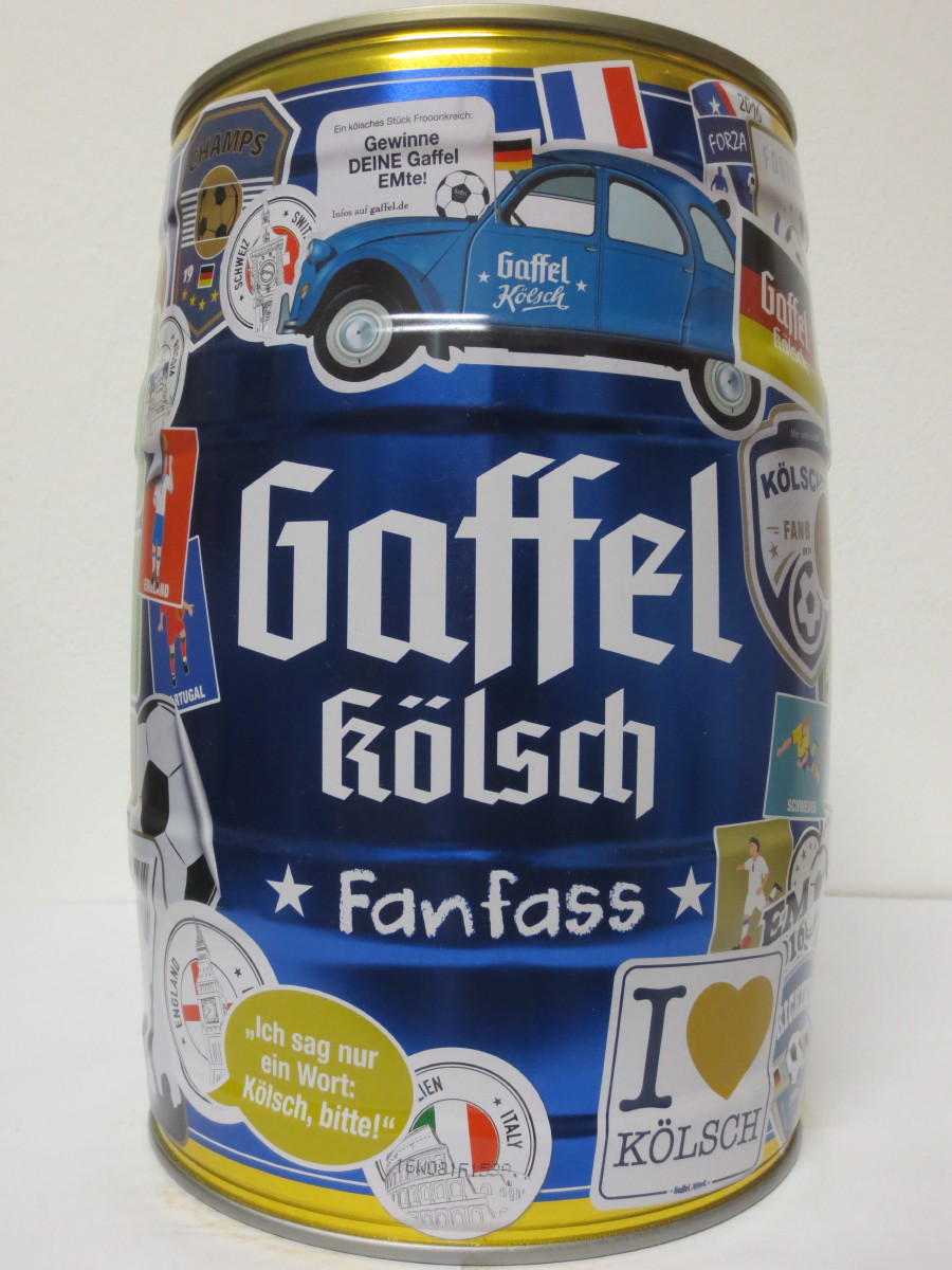 Gaffel kölsch FanFass (5L) Nr.1