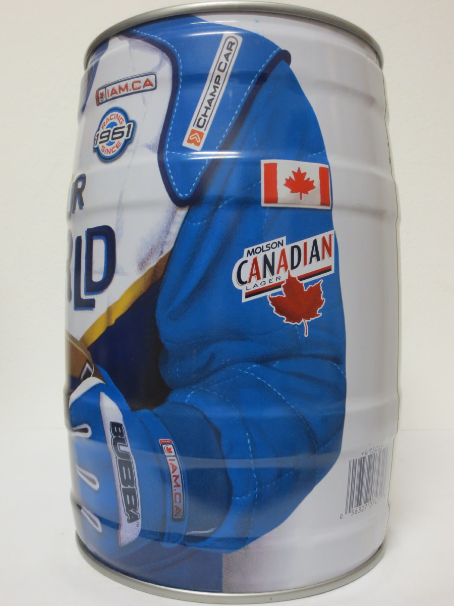 MOLSON CANADIAN LAGER BUBBA IT´S YOUR WORLD