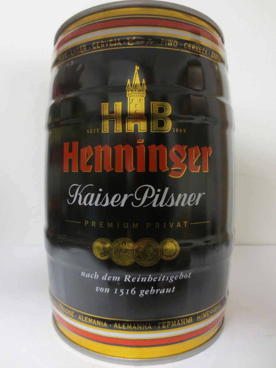 Henninger Kasier Pilsner PREMIUM PRIVAT 