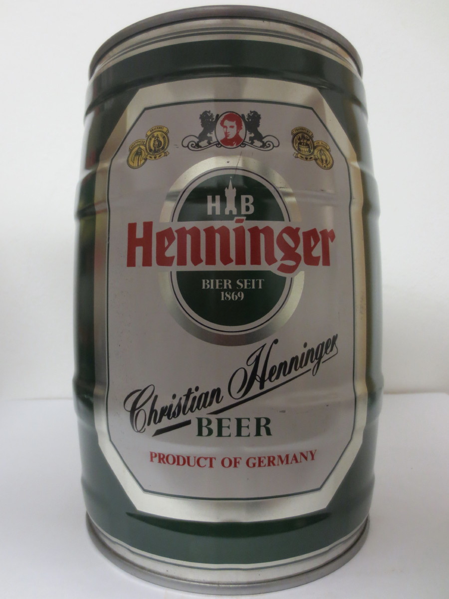 Henninger Christian Henninger BEER PRODUCT OF GERMANY