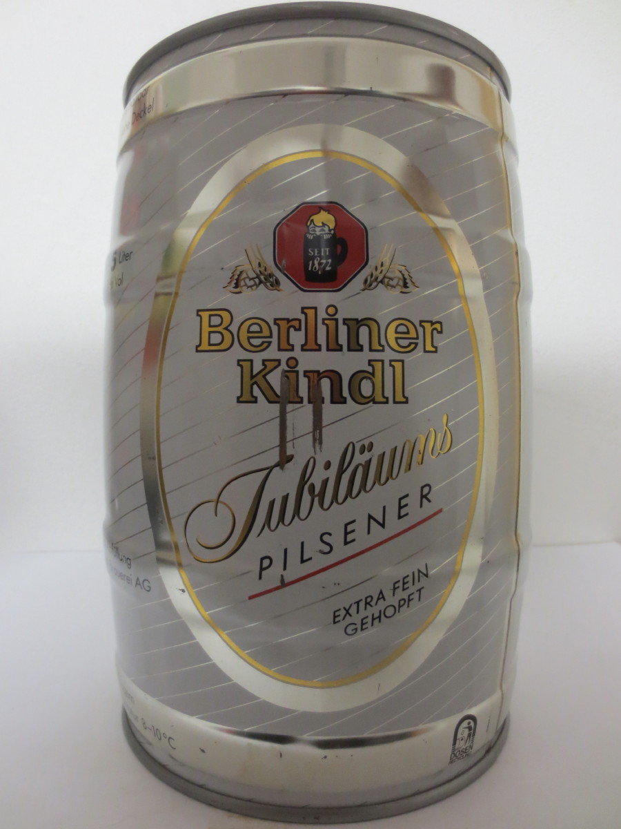 Berliner Kindl Jubiläums PILSENER EXTRA FEIN GEHOPFT č.1