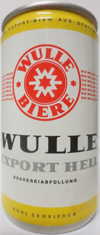 WULLE BIERE WULLE LIGHT EXTRA ORIGINAL GERMAN BEER (34cl) (T/O) Nr.1 