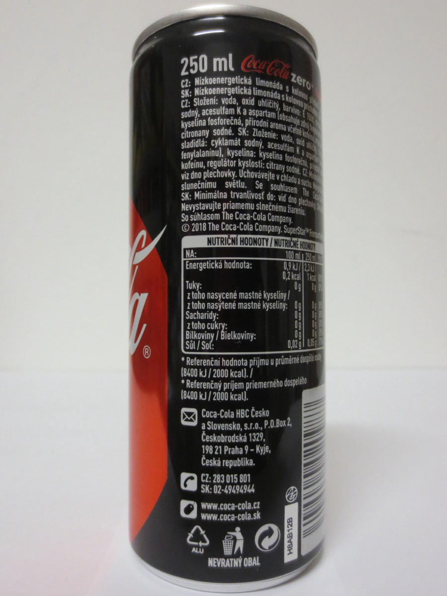 Coca Cola ZERO VYHRAJ WOW zážitky Super Star 1.4.-31.5.2018 from CZECH REPUBLIC (25cl) (B/O) 