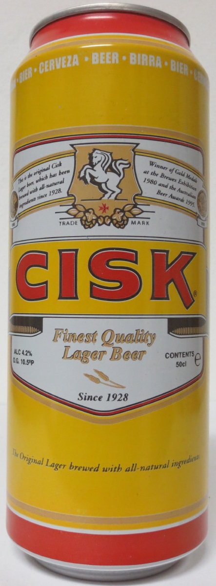CISK Finest Quality Lager Beer (50cl) (B/O)