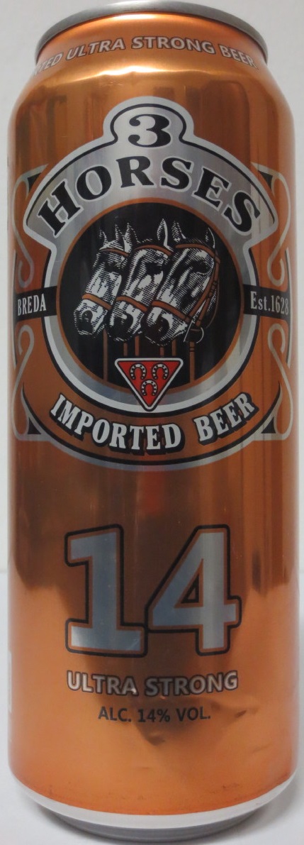 3 HORSES 14% (50cl)
