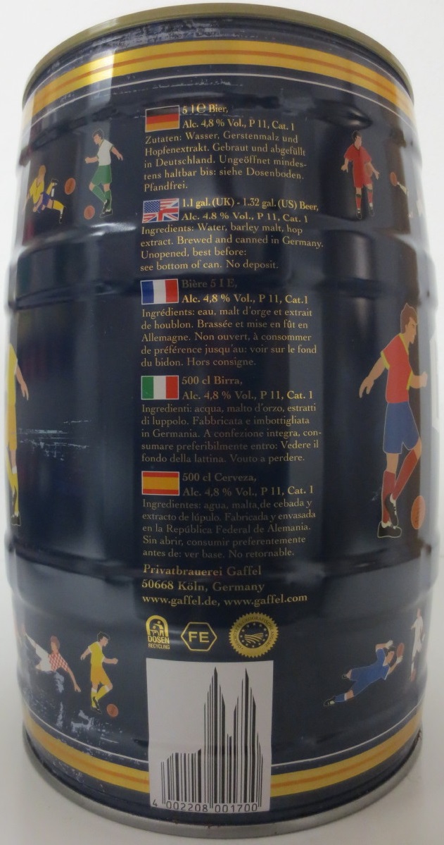 Gaffel kölsch FEINHERBER GESCHMACK (5L) Nr.5