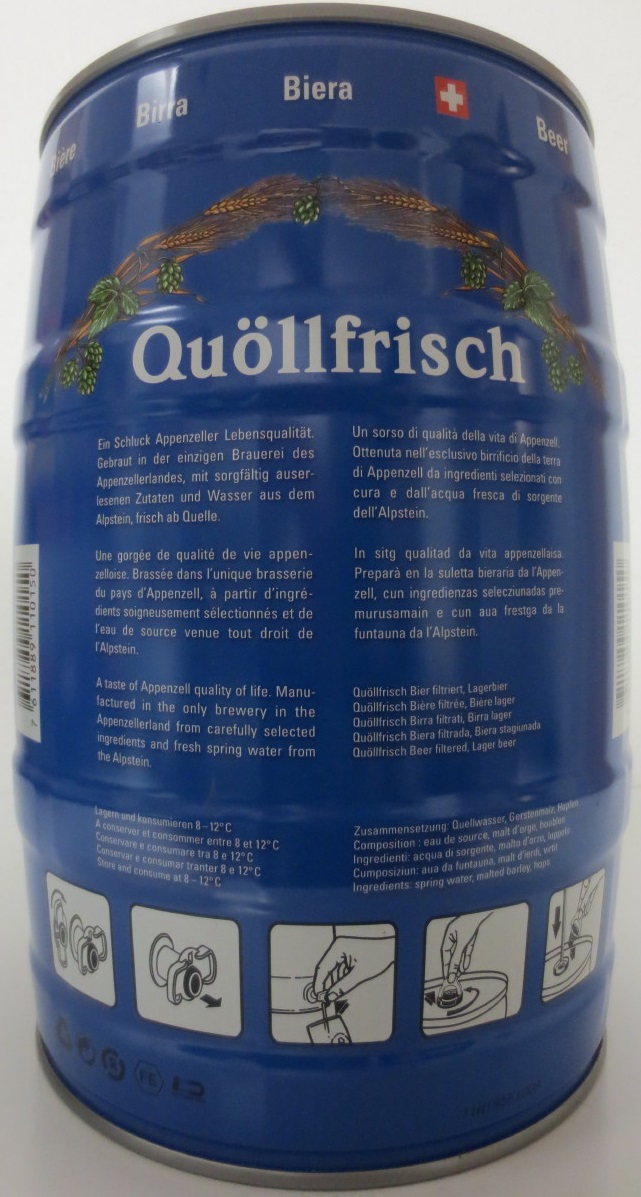 Uöllfrisch APPENZELLER BIER (Switzerland) Nr.2