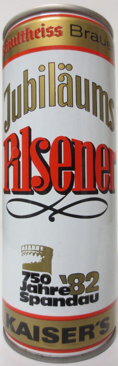 Jubiläums Pilsener 750 Jahre Spandau ´82 (50cl) (B/O) Nr.1