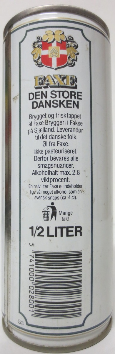 FAXE DEN STORE DANSKEN (50cl) Nr.1