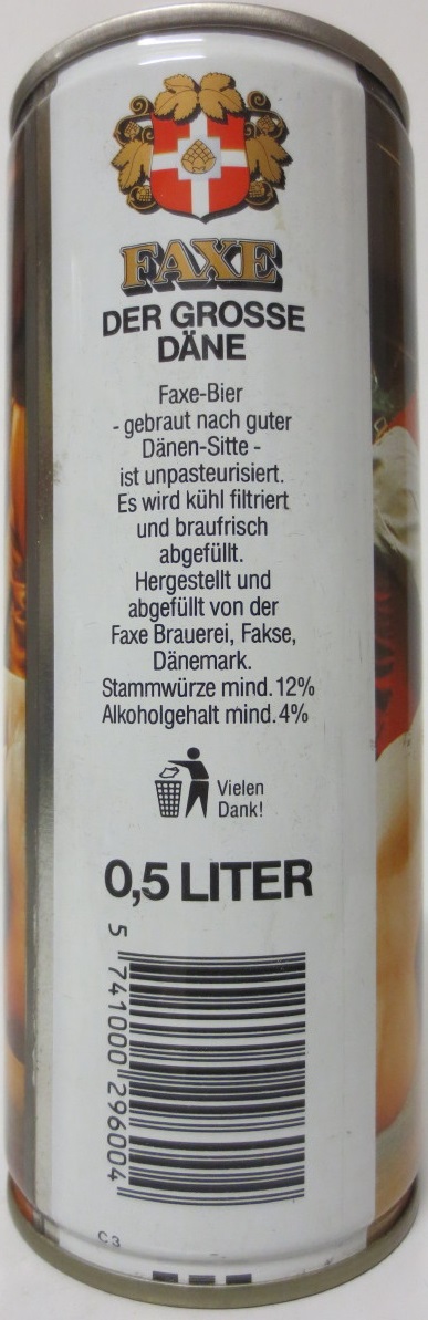 FAXE DER GROSSE DÄNE (CS) (50cl) (T/O) Nr.4