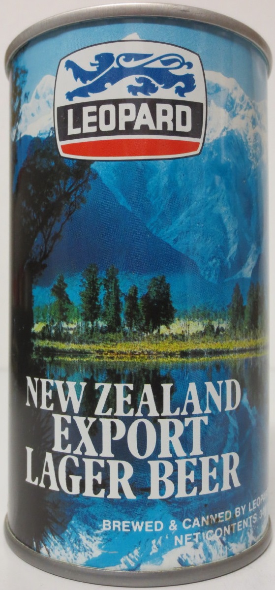 LEOPARD NEW ZEALAND LAGER BEER (SS) (34cl)