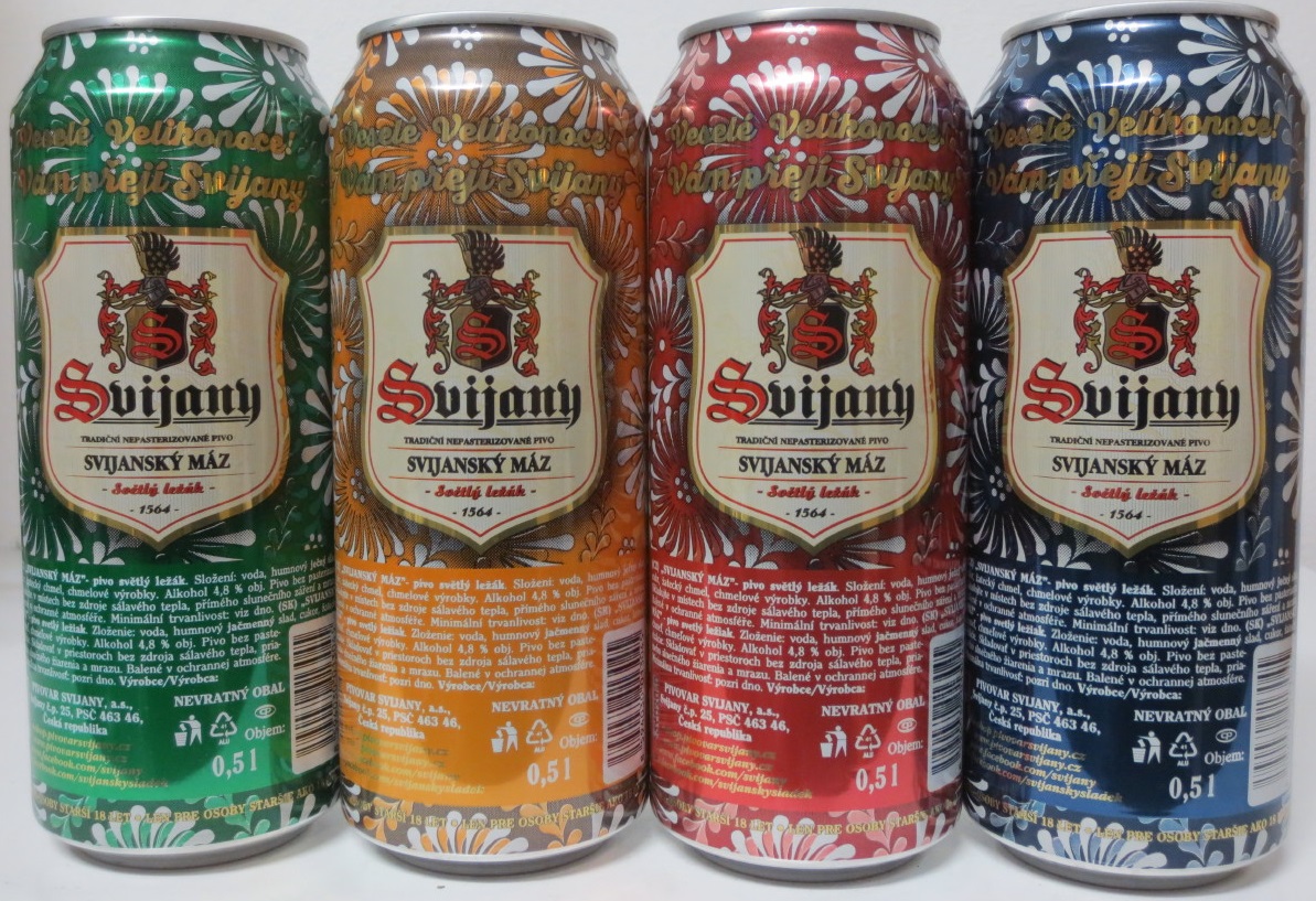 Svijany Nepasterizované Veselé Velikonoce (50cl) (B/O) 