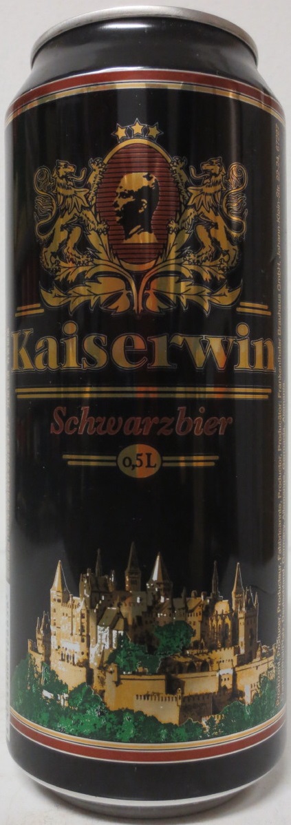Kaiserwin Schwarzbier from GERMANY (50cl) (B/O)