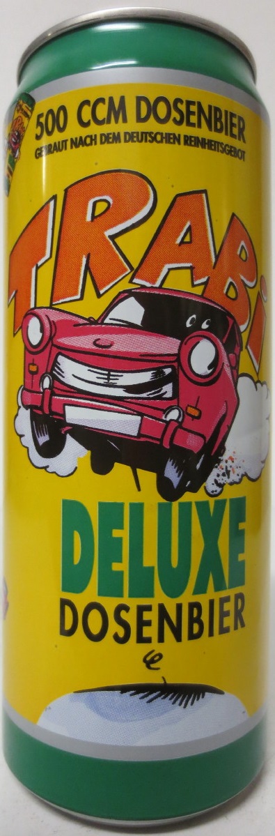 TRABI DELUXE DOSENBIER (50cl) (T/O) Nr.1