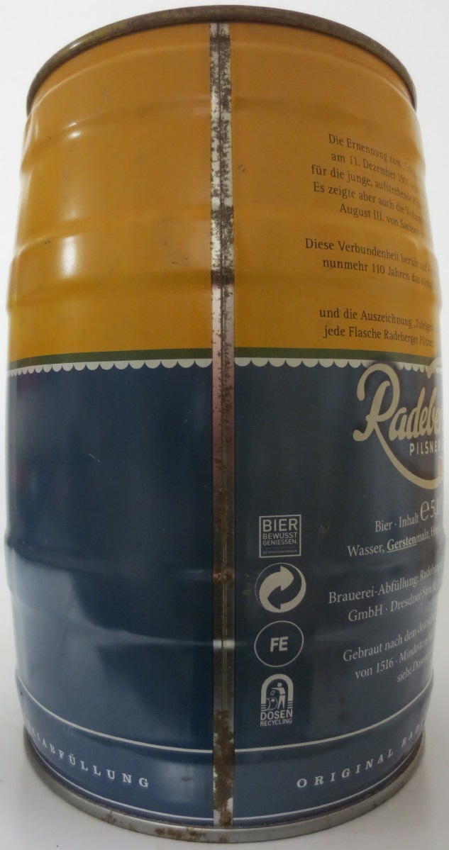 Radeberger PILSNER limitierte Sonderedition 2015 Nr.2