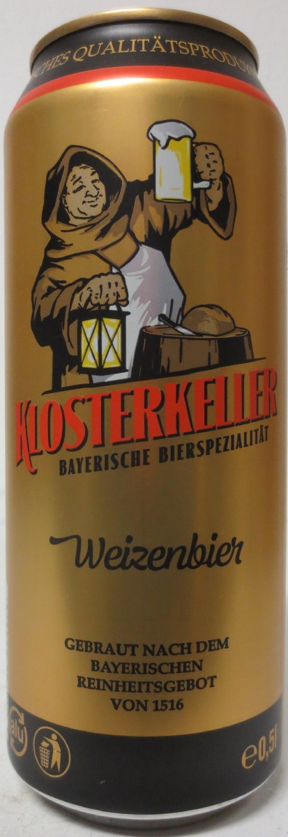 KLOSTERKELLER Weizenbier (50cl) Nr.1