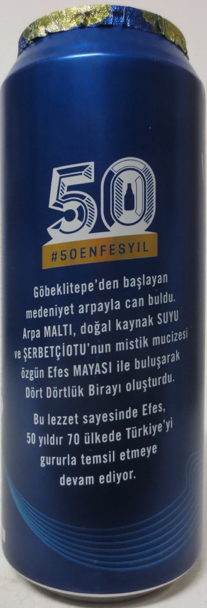 EFES Pilsen 50 (50cl) (B/O) Nr.1 