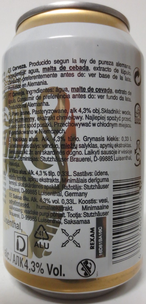 THÜRINGER PREMIUM BIER (33cl)