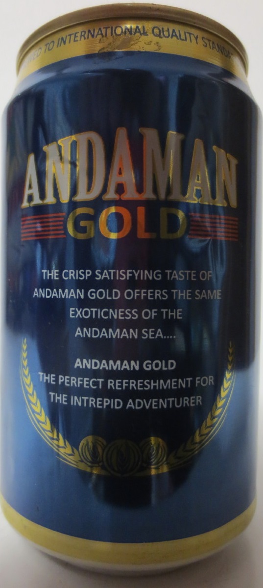 ANDAMAN GOLD LAGER BEER (33cl) (B/O)