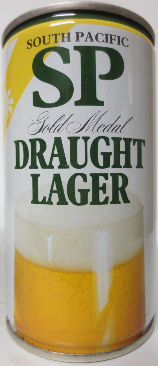 SOUTH PACIFIC SP Gold Medal DRAUGHT LAGER (33,3cl) (CS)