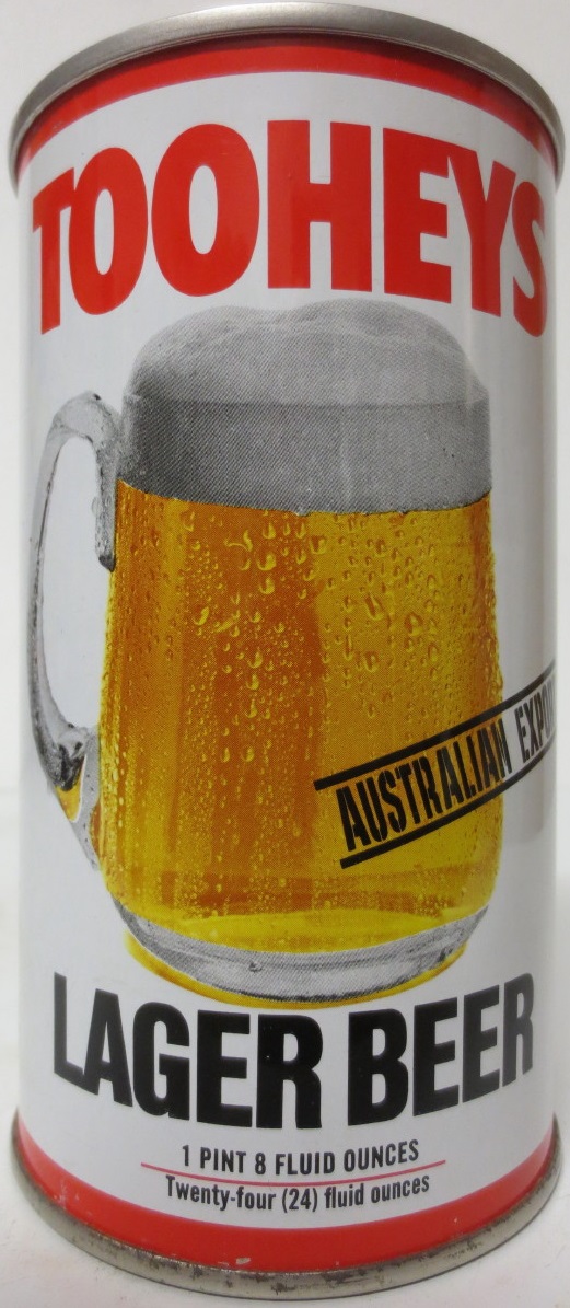 TOOHEYS LAGER BEER AUSTRALIAN EXPORT (70cl) Nr.1