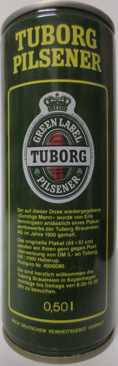TUBOR PILSENER Der durstige Mann (50cl) Nr.1