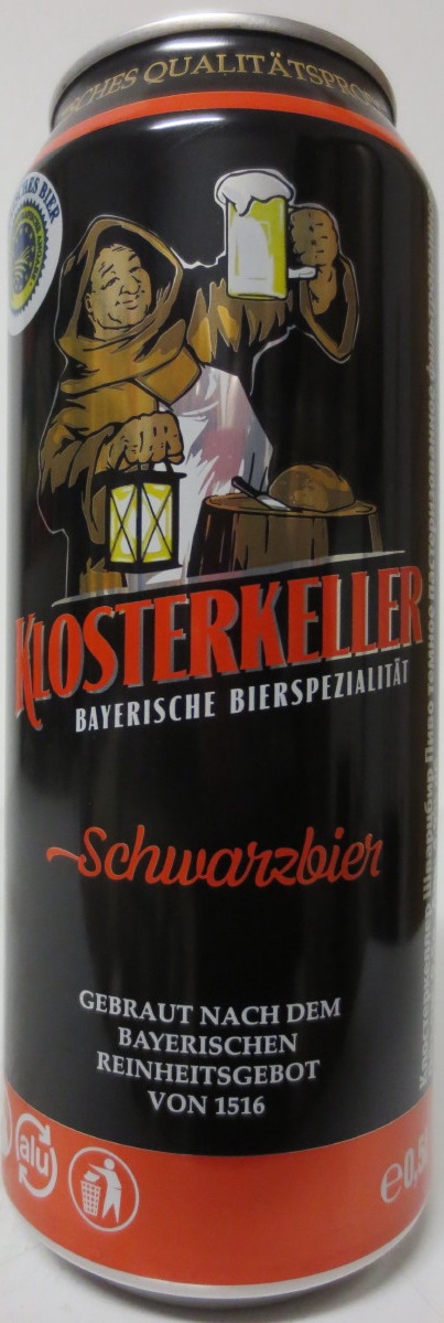 KLOSTERKELLER Schwarzbier (50cl)