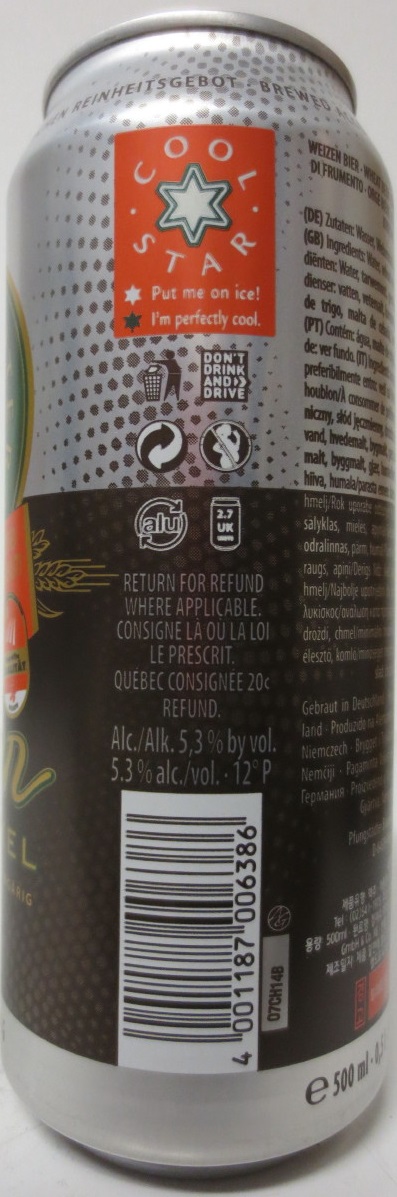 PFUNGSTÄDTER Weizen HEFE DUNKEL (50cl)