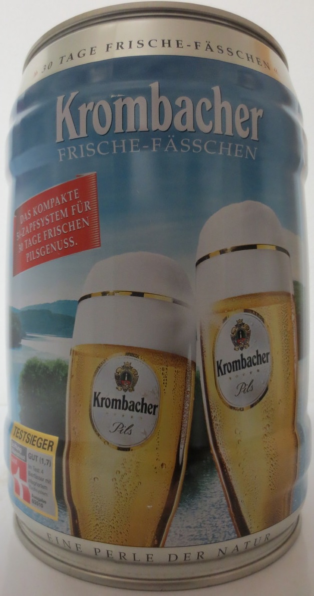 Krombacher FRISCHE-FÄSSCHEN Nr.2
