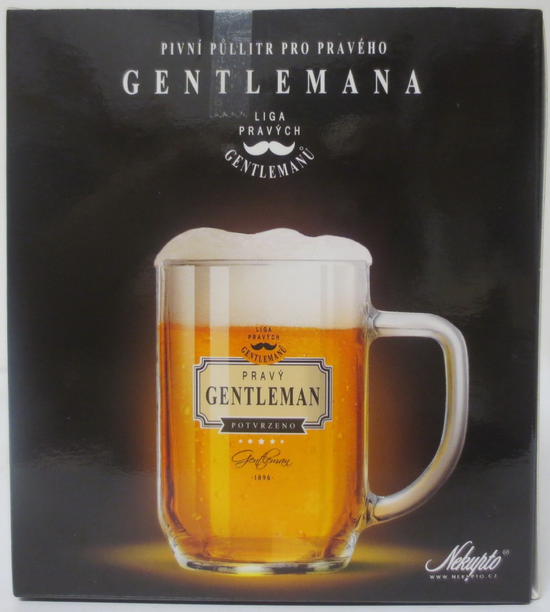 Pivní sklenice BÁJEČNÝ CHLAP (0,5L) krýgl 