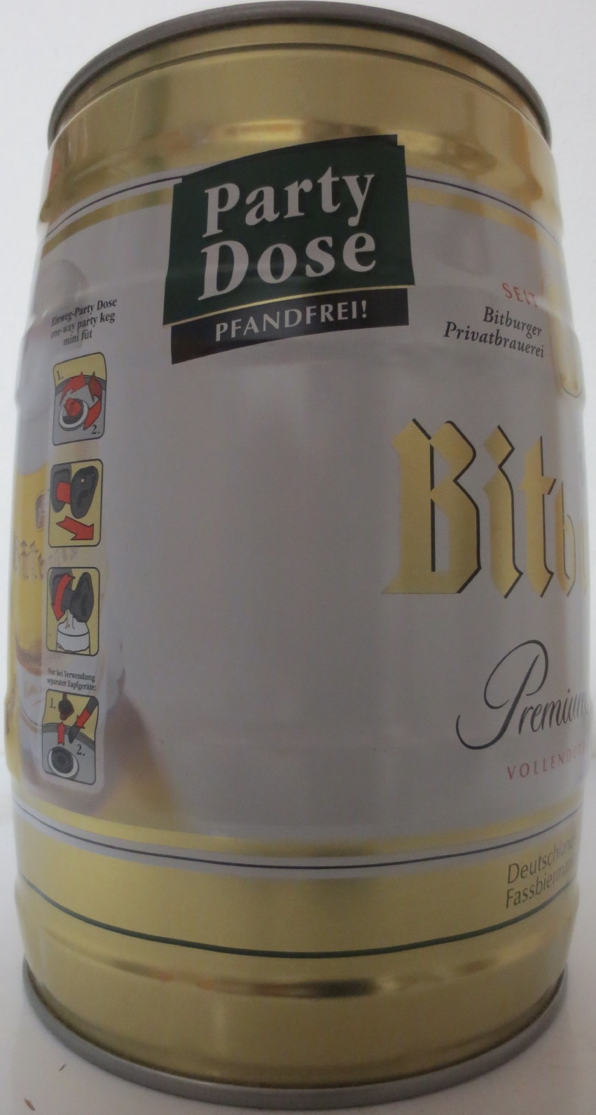 Bitburger Premium Pils VOLLENDETER GENUSS 