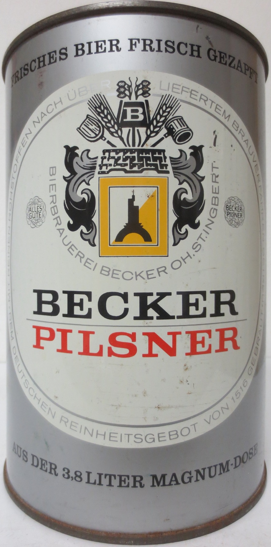 BECKER PILSNER (3,8L) (SS) Nr.1