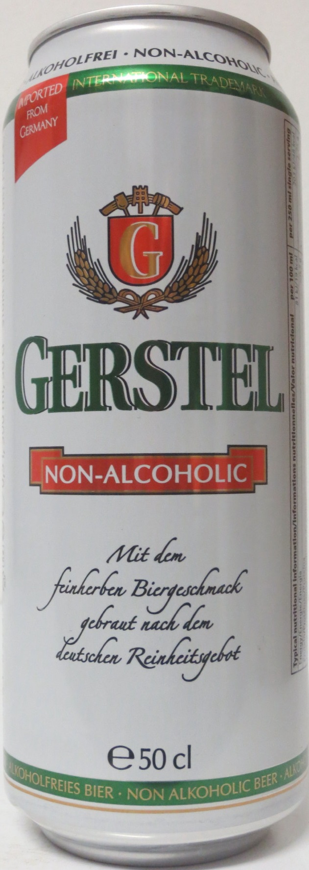 GERSTEL NON-ALKOHOLIC (50cl) 