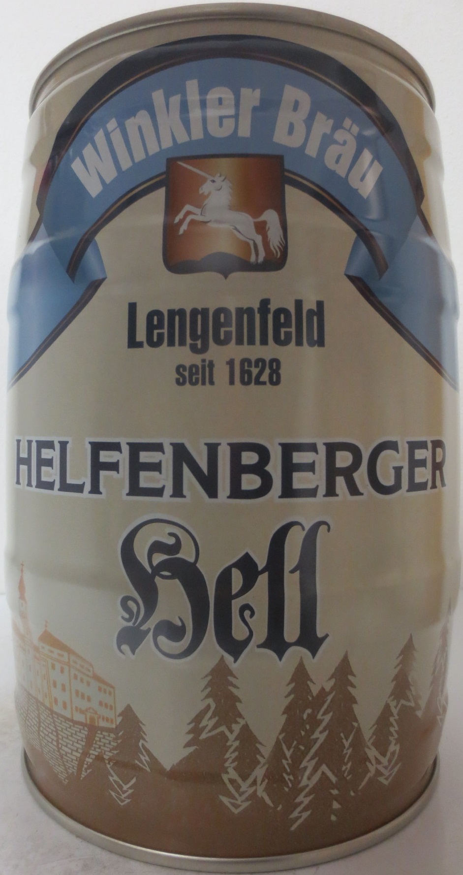 Winkler Bräu Lengenfeld seit 1828 HELFENBERGER hell